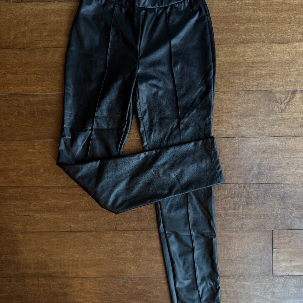 Francesca’s Faux Leather Pants - New (Size Small)